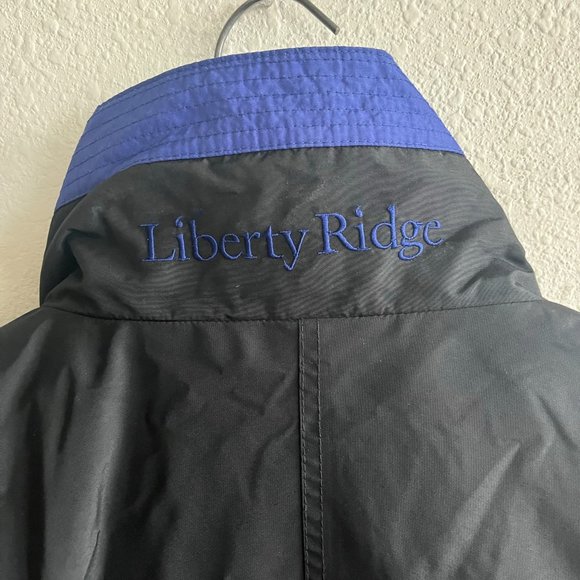 Columbia Women's Liberty Ridge Black and Blue Winter Ski Jacket Coat Size S - Picture 8 of 12